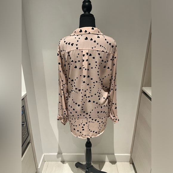 RICKI’S XL Long Sleeved Pink Buttoned Blouse - Picture 5 of 6